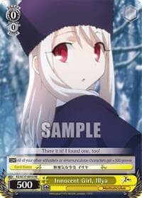 Innocent Girl, Ilya - Fate/Zero Chronicle Set - Weiss Schwarz card