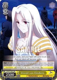 Irisviel von Einzbern - Fate/Zero Chronicle Set - Weiss Schwarz card