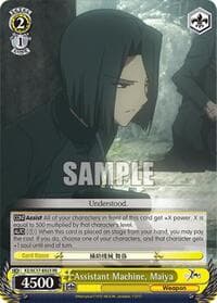 Assistant Machine, Maiya - Fate/Zero Chronicle Set - Weiss Schwarz card
