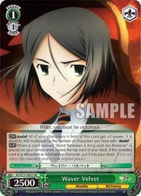 Waver Velvet - Fate/Zero Chronicle Set - Weiss Schwarz card