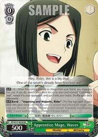 Apprentice Mage, Waver - Fate/Zero Chronicle Set - Weiss Schwarz card