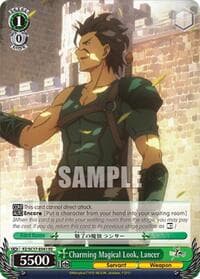 Charming Magical Look, Lancer - Fate/Zero Chronicle Set - Weiss Schwarz card