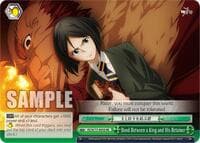Bond Between a King and His Retainer - Fate/Zero Chronicle Set - Weiss Schwarz card