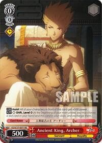 Ancient King, Archer - Fate/Zero Chronicle Set - Weiss Schwarz card