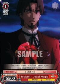 Tokiomi - Jewel Magic - Fate/Zero Chronicle Set - Weiss Schwarz card