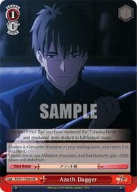 Azoth Dagger - Fate/Zero Chronicle Set - Weiss Schwarz card
