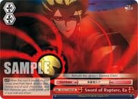 Sword of Rupture, Ea - Fate/Zero Chronicle Set - Weiss Schwarz card