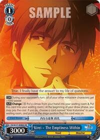Kirei - The Emptiness Within (SR) - Fate/Zero Chronicle Set - Weiss Schwarz card