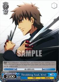 Throbbing Soul, Kirei - Fate/Zero Chronicle Set - Weiss Schwarz card