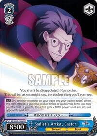 Sadistic Artist, Caster - Fate/Zero Chronicle Set - Weiss Schwarz card