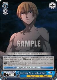 Receiving New Flesh, Archer - Fate/Zero Chronicle Set - Weiss Schwarz card