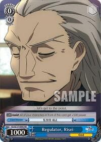 Regulator, Risei - Fate/Zero Chronicle Set - Weiss Schwarz card