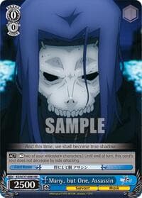 Many, but One, Assassin - Fate/Zero Chronicle Set - Weiss Schwarz card