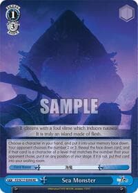 Sea Monster - Fate/Zero Chronicle Set - Weiss Schwarz card