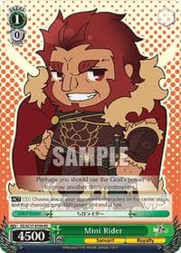 Mini Rider - Fate/Zero Chronicle Set - Weiss Schwarz card