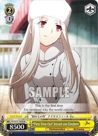 "First Time Out" Irisviel von Einzbern (TD) - Fate/Zero Chronicle Set - Weiss Schwarz card