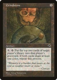Grindstone - Tempest - Magic: The Gathering card