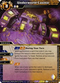 Underworld Casino - Strangers in the Sky - Battle Spirits Saga card
