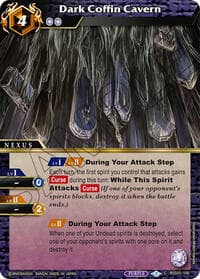 Dark Coffin Cavern - Strangers in the Sky - Battle Spirits Saga card