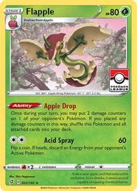 Flapple - 022/192 (League Promo) - League & Championship Cards - Pokemon card