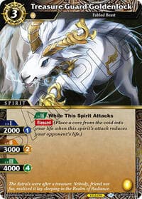 Treasure Guard Goldenlock - Strangers in the Sky - Battle Spirits Saga card