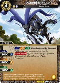 Dark Iberix - Strangers in the Sky - Battle Spirits Saga card