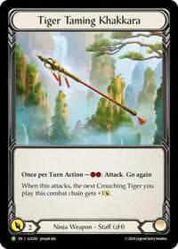 Tiger Taming Khakkara - LGS292 - Flesh and Blood: Promo Cards - Flesh and Blood TCG card