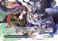 Mysterious Rendezvous // Mayu, Unknown Miko (LRP) - Concord Diva - WIXOSS card