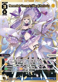 Remember Tempest, Miko of Fantasia (LRP) - Concord Diva - WIXOSS card