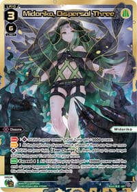 Midoriko, Dispersal Three (LRP) - Concord Diva - WIXOSS card