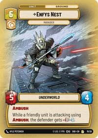 Enfys Nest - Marauder - Shadows of the Galaxy: Weekly Play Promos - Star Wars: Unlimited card