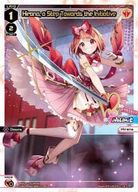 Hirana, a Step Towards the Initiative (LR) - Concord Diva - WIXOSS card