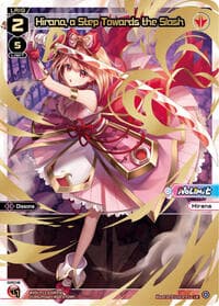 Hirana, a Step Towards the Slash (LR) - Concord Diva - WIXOSS card