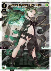Midoriko, One - By - One (LR) - Concord Diva - WIXOSS card