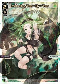 Midoriko, Two - By - Two (LR) - Concord Diva - WIXOSS card
