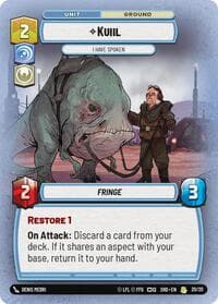 Kuiil - I Have Spoken - Shadows of the Galaxy: Weekly Play Promos - Star Wars: Unlimited card