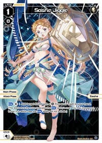 Sashe Jiggle (Parallel Foil) - Concord Diva - WIXOSS card