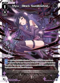 Myu - Black Swallowtail (Parallel Foil) - Concord Diva - WIXOSS card