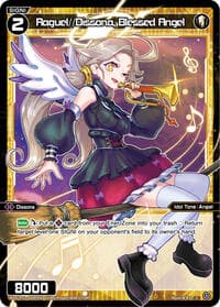 Raguel//Dissona, Blessed Angel (Parallel Foil) - Concord Diva - WIXOSS card
