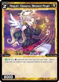 Raguel//Dissona, Blessed Angel - Concord Diva - WIXOSS card