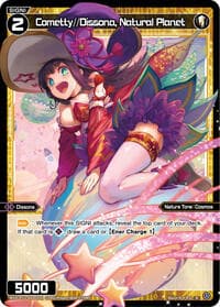 Cometty//Dissona, Natural Planet (Parallel Foil) - Concord Diva - WIXOSS card
