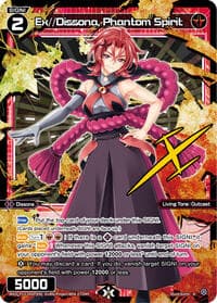 Ex//Dissona, Phantom Spirit (Parallel Foil) - Concord Diva - WIXOSS card