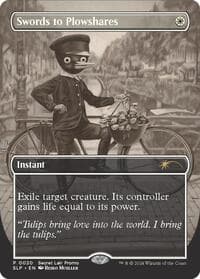 Swords to Plowshares - Secret Lair Showdown - Magic: The Gathering card