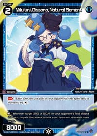 Milulun//Dissona, Natural Element - Concord Diva - WIXOSS card
