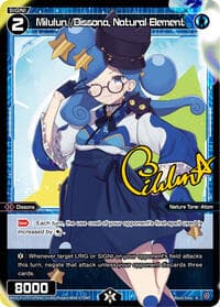 Milulun//Dissona, Natural Element (Parallel Foil) - Concord Diva - WIXOSS card