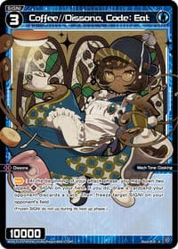 Coffee//Dissona, Code: Eat (Parallel Foil) - Concord Diva - WIXOSS card