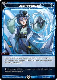 DEEP FREEZE - Concord Diva - WIXOSS card