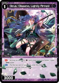 Deus//Dissona, Lightly Armed - Concord Diva - WIXOSS card