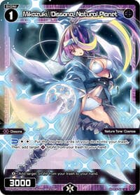 Mikazuki//Dissona, Natural Planet (Parallel Foil) - Concord Diva - WIXOSS card
