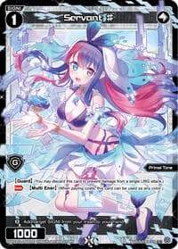 Servant # (Parallel Foil) - Concord Diva - WIXOSS card